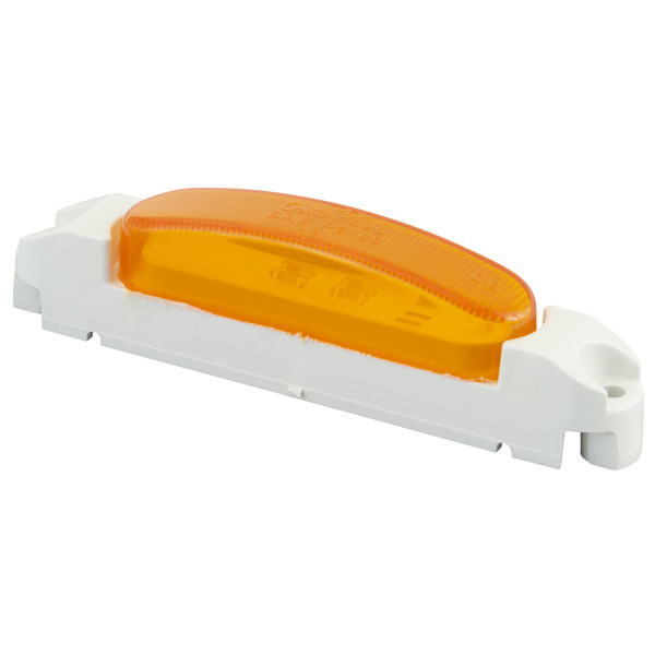 SuperNova&reg; Thin-Line Clearance/Marker LED Lamp - Yellow Lens, White Body